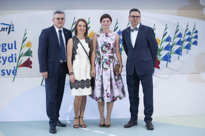 Luko Balandžio / 15min nuotr./LRT televizijos sezono atidarymo šventės akimirka