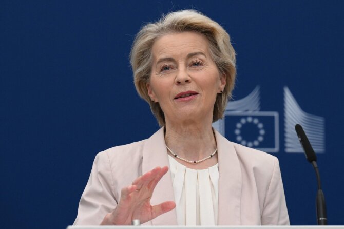Ursula von der Leyen / NICOLAS TUCAT / AFP