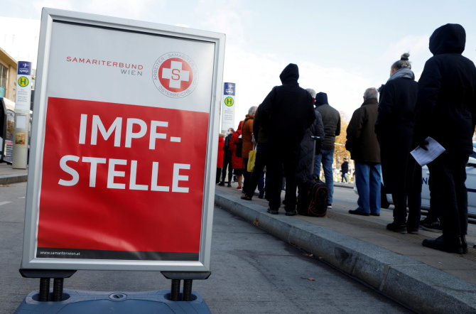 „Reuters“/„Scanpix“ nuotr./Vakcinacija Austrijoje