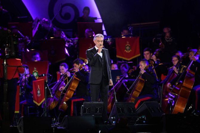 AFP/„Scanpix“ nuotr./Andrea Bocelli