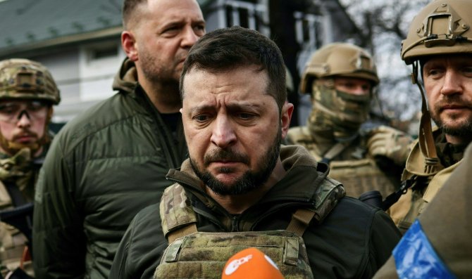 AFP/ „Scanpix“ nuotr./Volodymyras Zelenskis