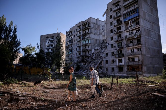 „Reuters“/„Scanpix“/Torecko miestas Ukrainoje