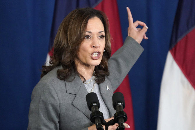 „AP“/„Scanpix“/JAV viceprezidentė Kamala Harris