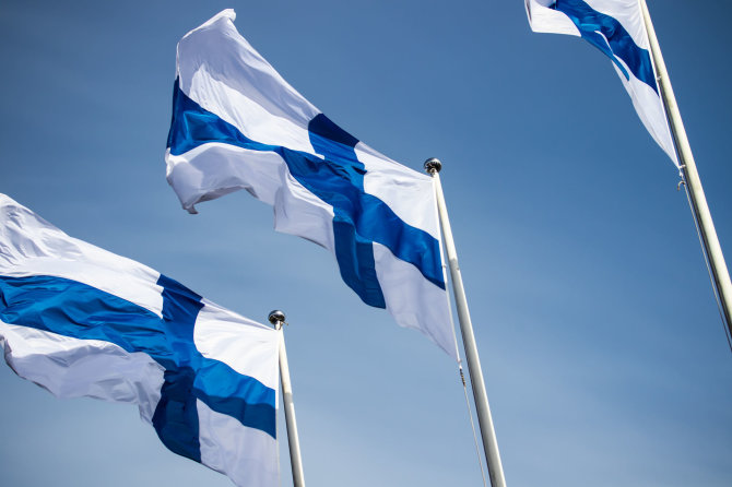 123RF.com nuotr. / Suomijos vėliava