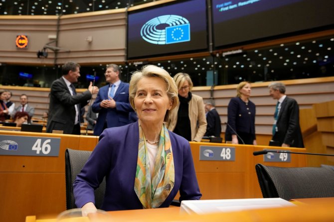 „AP“/„Scanpix“/Europos Komisijos pirmininkė Ursula von der Leyen