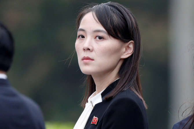 „Reuters“/„Scanpix“ nuotr./Kim Yo Jong