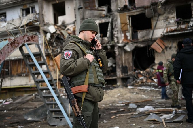 AFP/„Scanpix“ nuotr./Rusija tęsia karinius veiksmus Ukrainoje