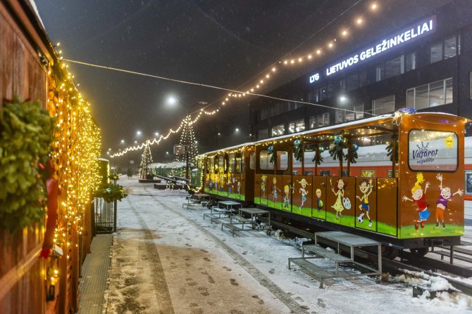 Pranešimo autorių nuotr. / Kalėdos Bėgių parke