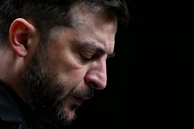 Volodymyras Zelenskis / OZAN KOSE / AFP