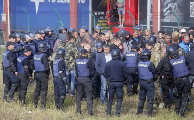 „Scanpix“/AP nuotr./Ukrainos ir Lenkijos pasienyje