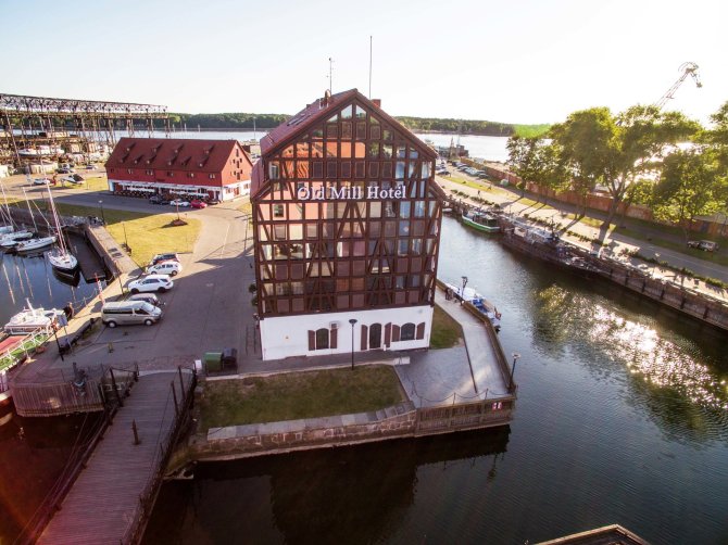 Bendrovės nuotr./Viešbutis "Old Mill Hotel" Klaipėdos senamiestyje