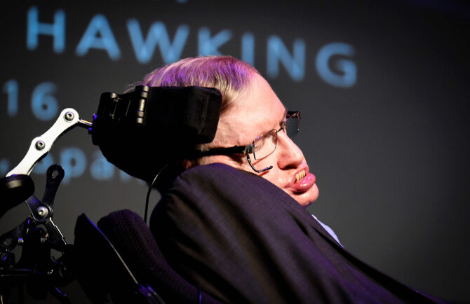 AFP/„Scanpix“ nuotr./Stephenas Hawkingas
