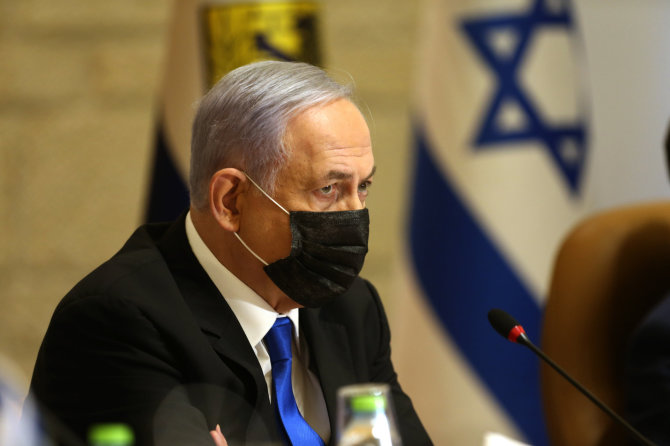 AFP/„Scanpix“ nuotr./Benjaminas Netanyahu