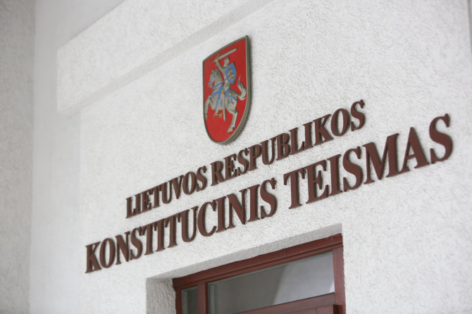 Juliaus Kalinsko / 15min nuotr./Lietuvos Respublikos Konstitucinis Teismas