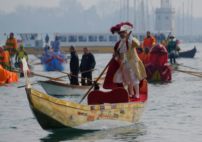 „Reuters“/„Scanpix“ nuotr./Venecijos karnavalas 