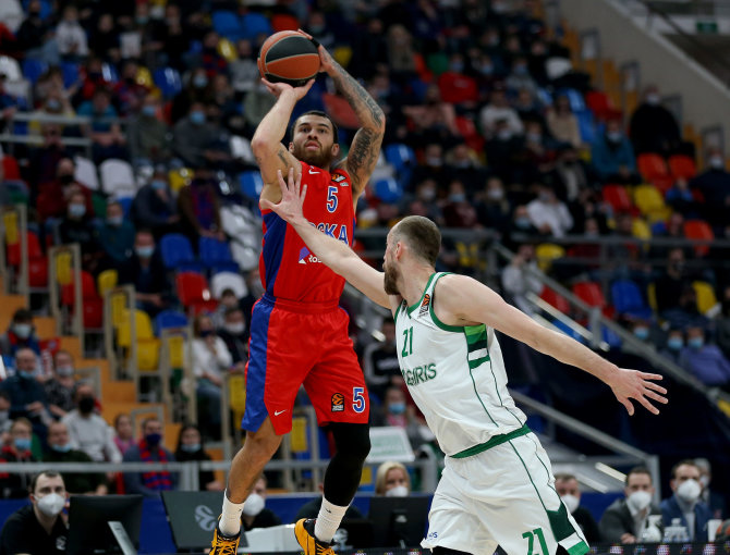 Getty Images/Euroleague.net nuotr./Mike'as Jamesas