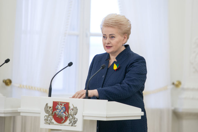 Dalia Grybauskaitė ir Kajatonas Šliogeris