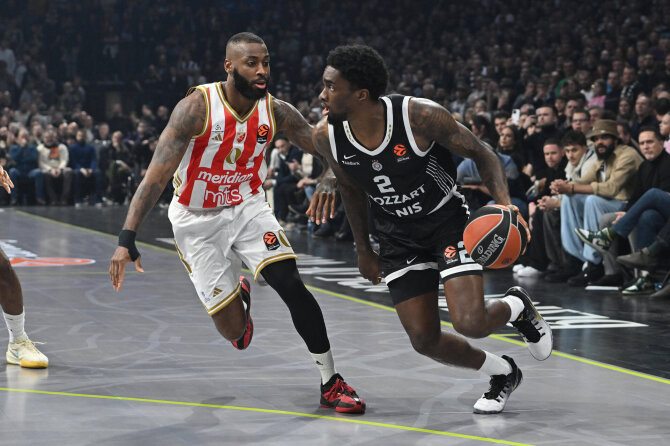 Imago / Scanpix nuotr./„Partizan“ gynėjas Malikas Benjaminas „Shake“ Miltonas.