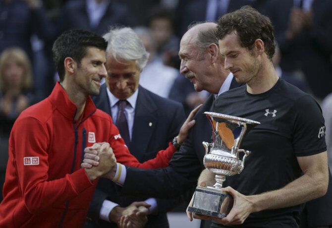 „Scanpix“ nuotr./Romos „Masters“ finale triumfavo Andy Murray