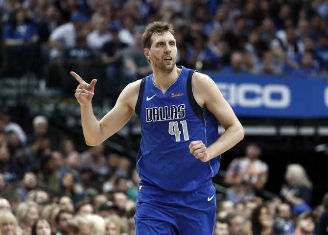 „Scanpix“/AP nuotr./Dirkas Nowitzki