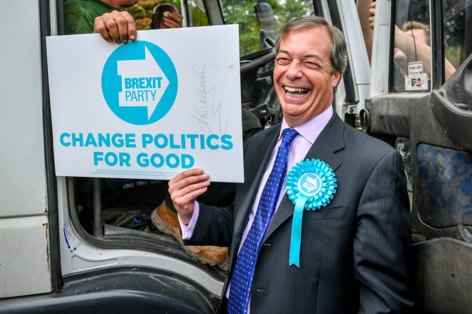 „Scanpix“ nuotr./Nigelas Farage'as