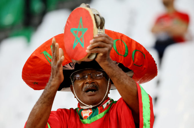 „Reuters“/„Scanpix“ nuotr./Maroko futbolo sirgalius Katare