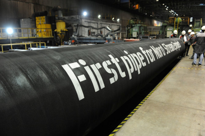 „Reuters“/„Scanpix“ nuotr./Bene didžiausios aistros - dėl „Nord Stream 2“ dujotiekio