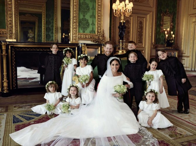  Alexi Lubomirski nuotr./Oficiali princo Harry ir Meghan Markle vestuvių nuotrauka 