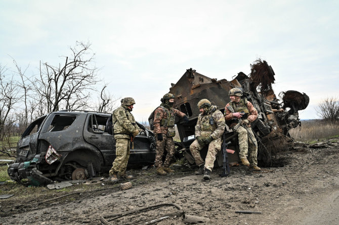 Vida Press nuotr./Karas Ukrainoje