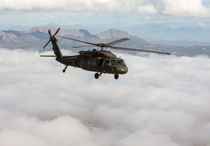 AFP/„Scanpix“ nuotr./„UH-60 Black Hawk“ sraigtasparnis 