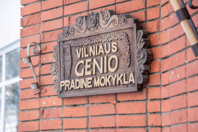 Juliaus Kalinsko / 15min nuotr./Vilniaus „Genio“ pradinė mokykla