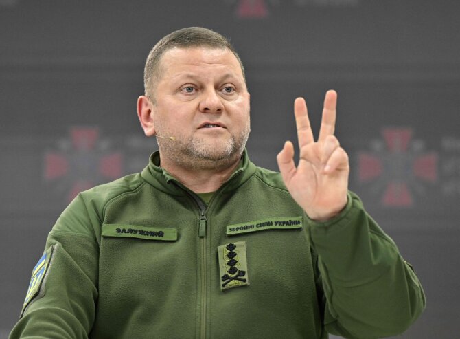 V. Zalužnas / GENYA SAVILOV / AFP