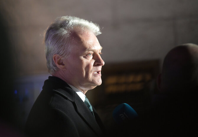 „Scanpix“/„Picture-Alliance“ nuotr./Prezidentas Gitanas Nausėda 2026 metų sausį 
