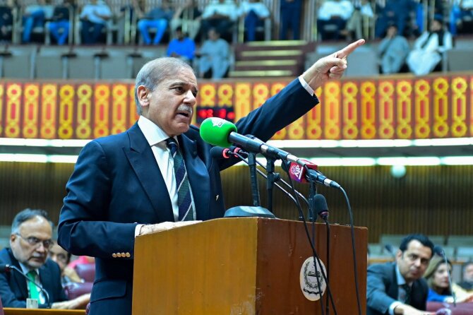 Shehbazas Sharifas / – / AFP