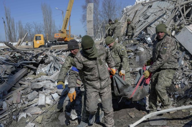 AFP/„Scanpix“ nuotr./Karas Ukrainoje