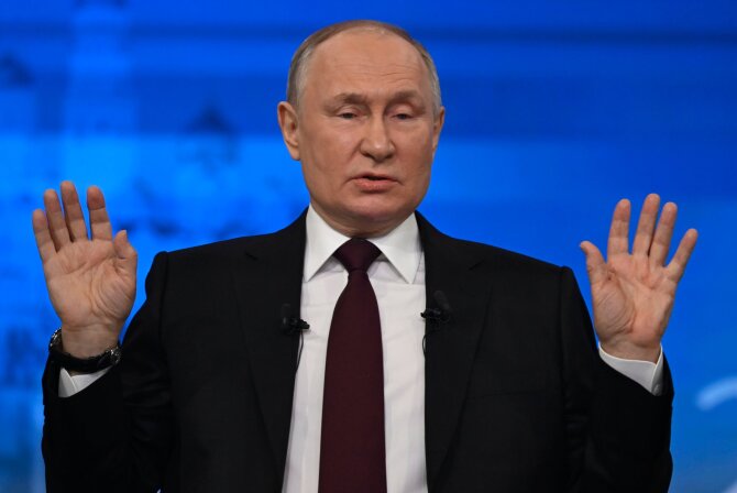„Shutterstock“ nuotr./Vladimiras Putinas