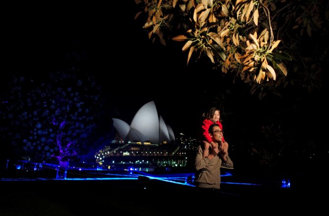 „Reuters“/„Scanpix“ nuotr./Sidnėjaus šviesų festivalis