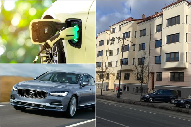 15min.lt nuotr./Naujasis Klaipėdos meras pirmtako palikimą – „Volvo S90“ – norėtų pakeisti į elektra varomą automobilį.