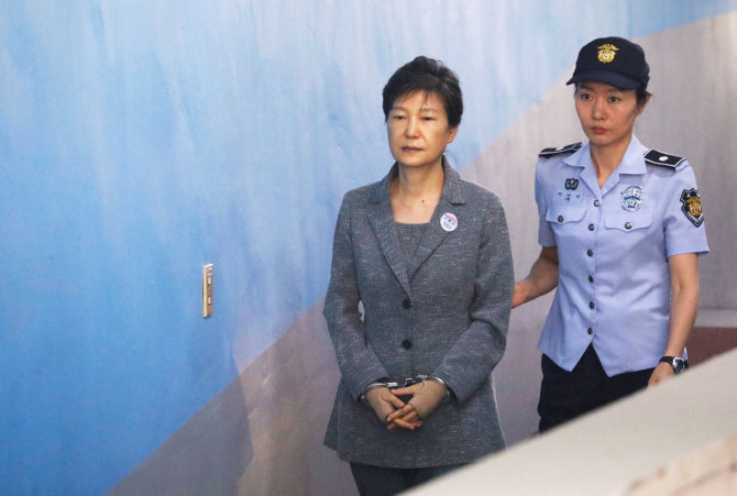 „Reuters“/„Scanpix“ nuotr./Park Geun-hye