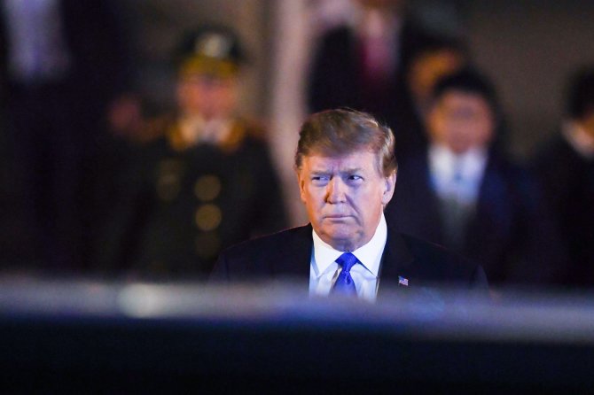 AFP/„Scanpix“ nuotr./Donaldas Trumpas atvyko į Vietnamą