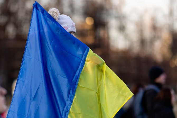 Luko Balandžio/Žmonės.lt nuotr./Maldos vakaras su Ukraina 
