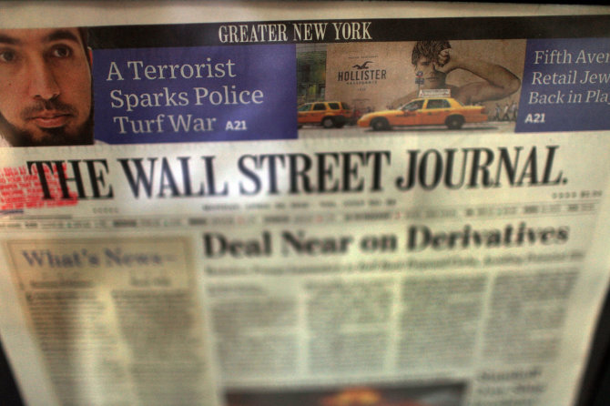 AFP/„Scanpix“ nuotr./„The Wall Street Journal“