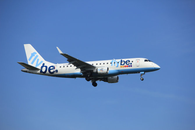 123RF.com nuotr. / „Flybe“ orlaivis