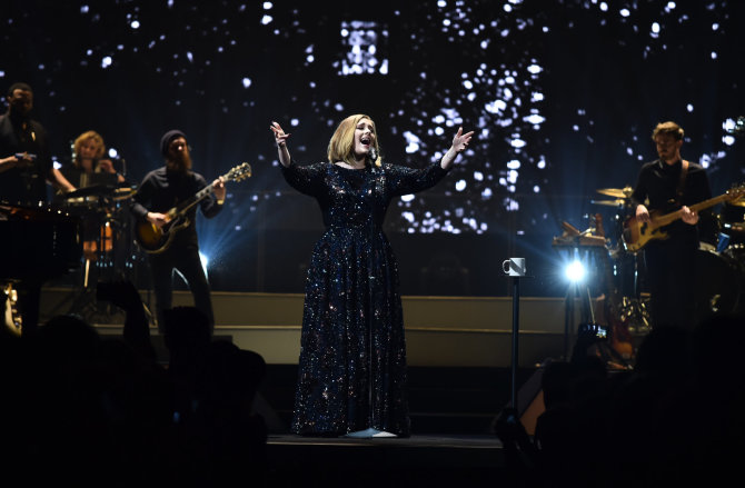 Vida Press nuotr./Adele koncerto Belfaste metu