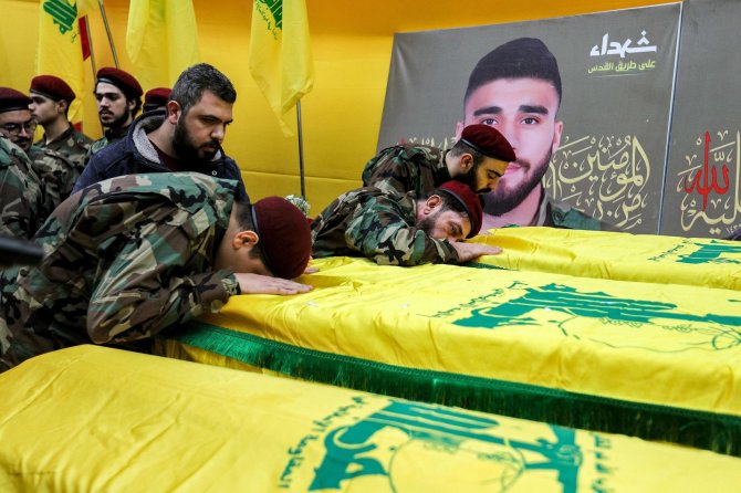 AFP/„Scanpix“ nuotr./„Hezbollah“ kovotojai