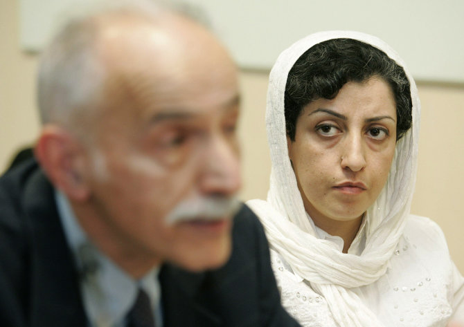 „AP“/„Scanpix“/Moterų teisių aktyvistė Narges Mohammadi