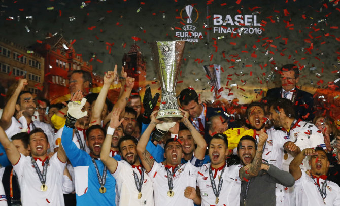 „Reuters“/„Scanpix“ nuotr./„Sevilla“ triumfas Europos lygos finale