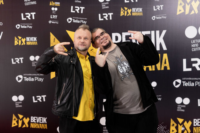 Lukas Balandis / BNS nuotr./Filmo „BIX – beveik Nirvana“ premjera