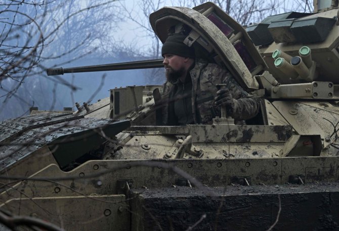„AFP“/„Scanpix“/Ukrainos karys prie Avdijivkos