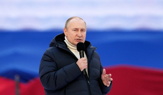 AFP/ „Scanpix“ nuotr./Vladimiras Putinas